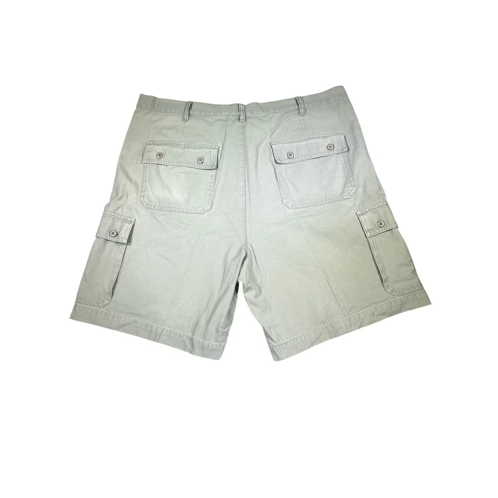 Cabela's Outdoors Mens Cargo Shorts Size 42 Beige‎ Casual Everyday Utility